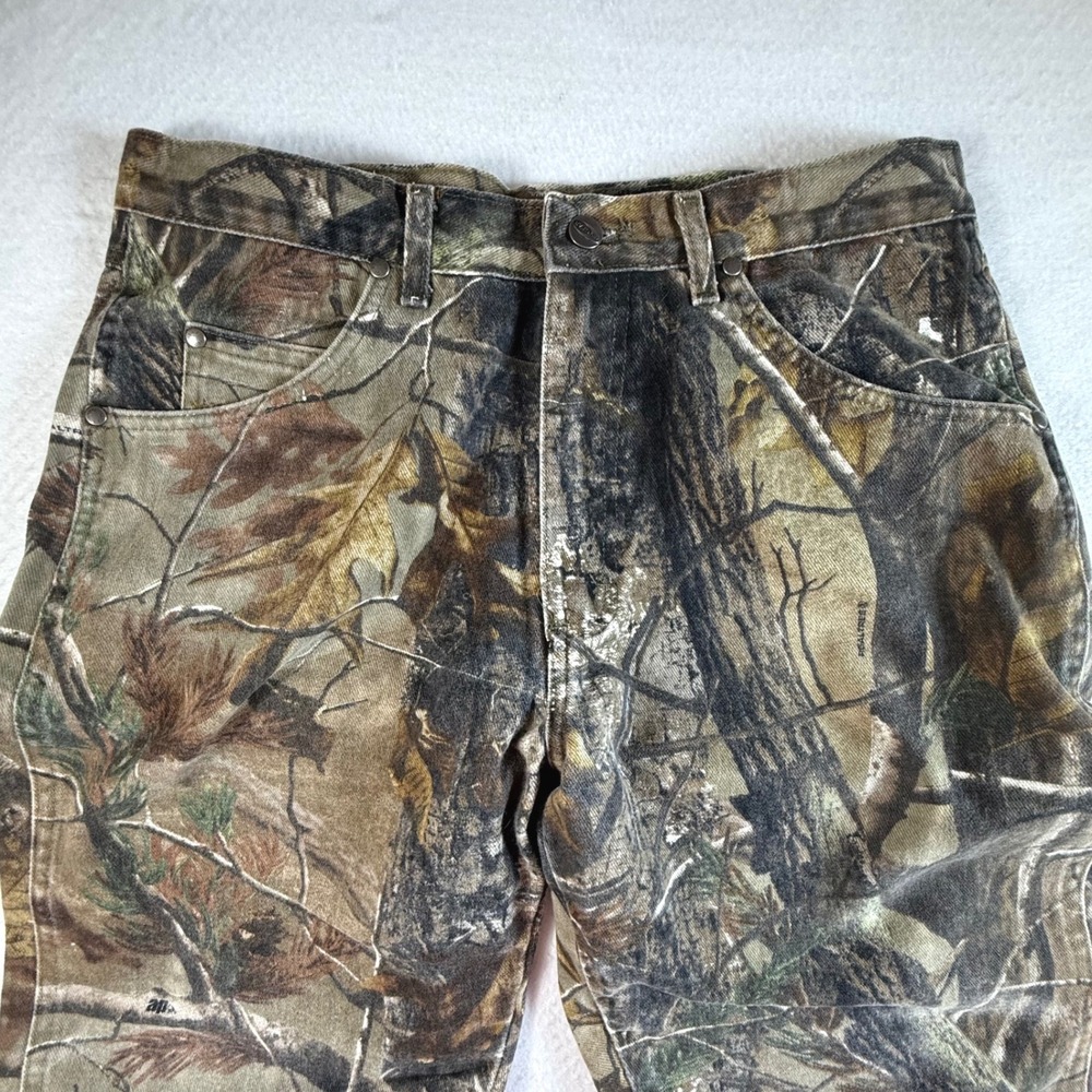 Wrangler Pro Gear Jeans Mens 34x30 Realtree AP Camo Hunting‎ Cotton Pants